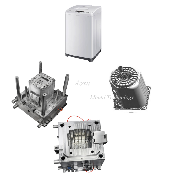 Waschmaschine für Kunststoffformen