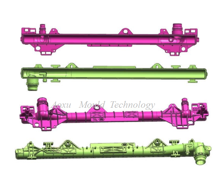 Form für Tankkühler des Automobils