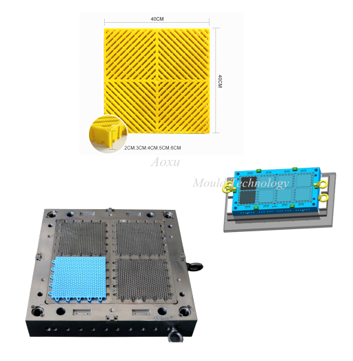 Kunststoff-Fußmattenform