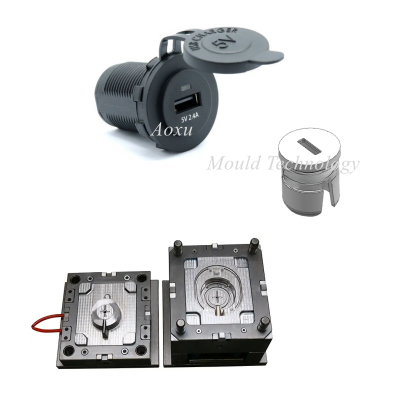 Auto-Ladegerät-Buchsenform